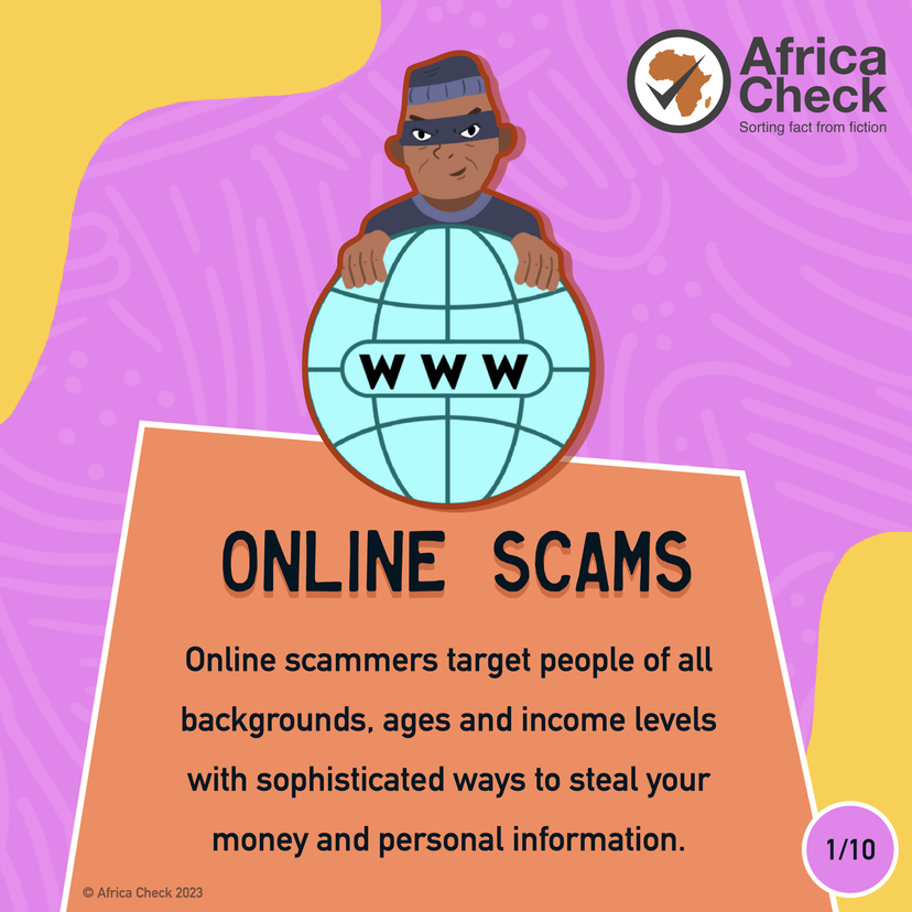 Spotting and Stopping Online Scams